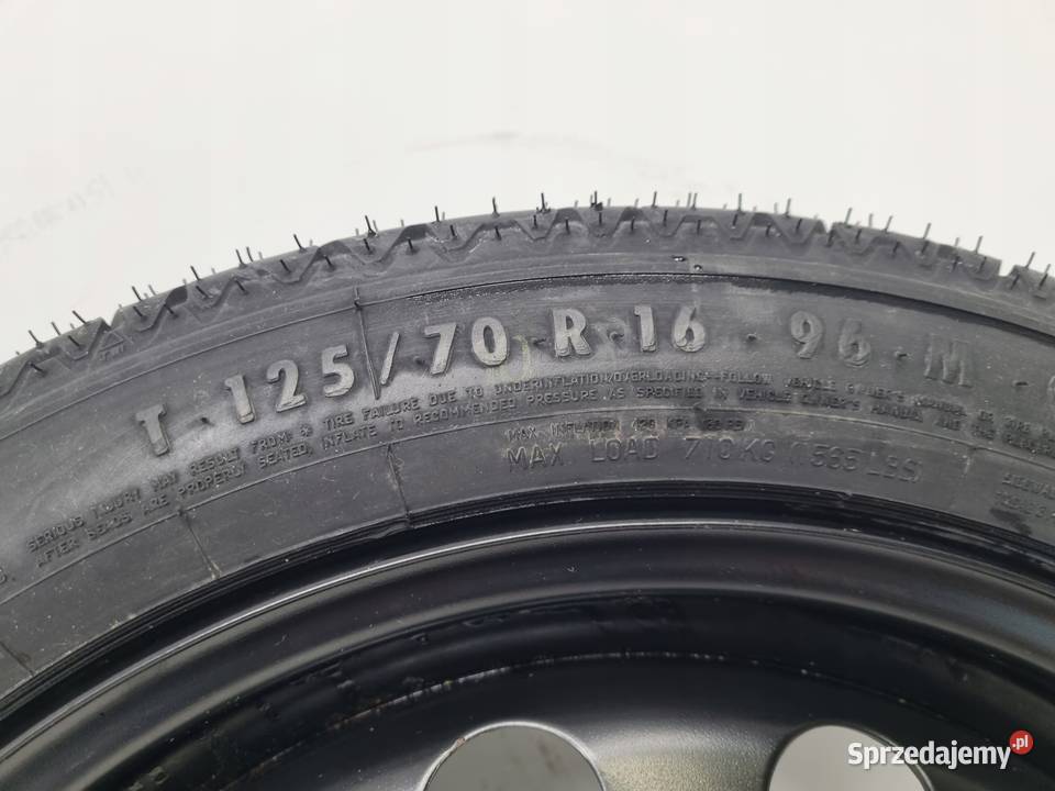 KOŁO DOJAZDOWE ZAPASOWE Audi Seat Vw Golf V lubelskie sprzedam