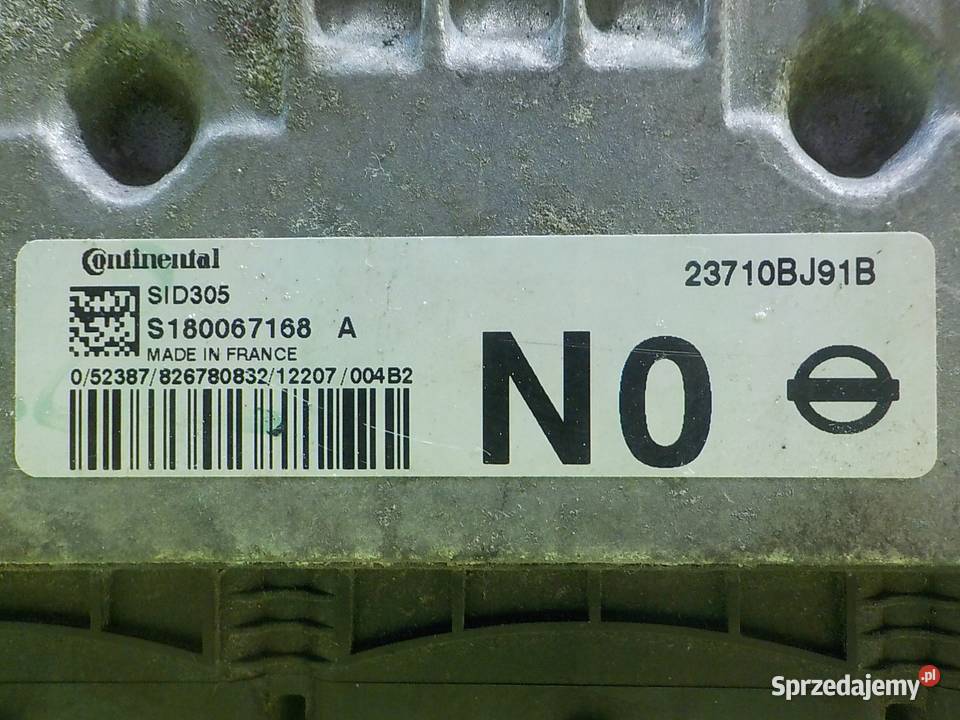 NISSAN JUKE I F15 15 DCI 12r 5D sterownik mazowieckie Suków