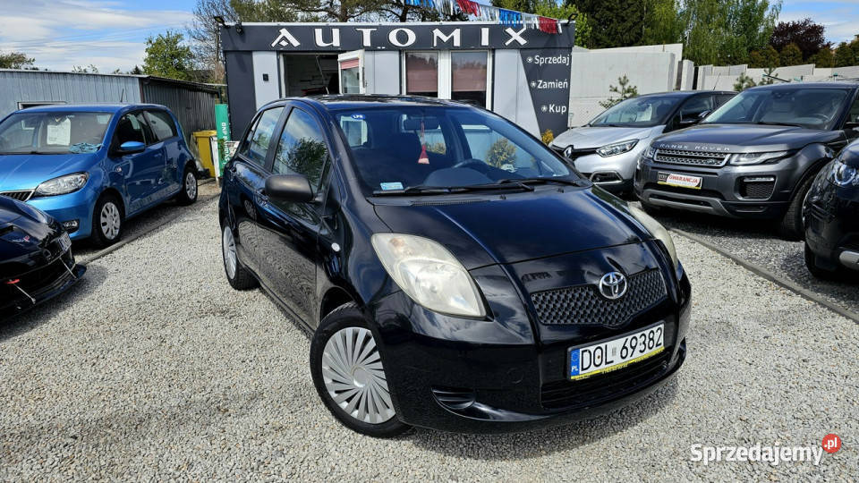Toyota Yaris 13 Benzyna LPG 5 Drzwi Klima 87KM Świdnica