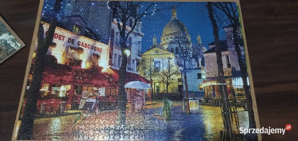 Puzzle 1500 ułożone Piekary Śląskie