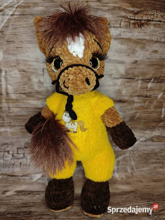 Maskotka konik na szydełku Szczecin