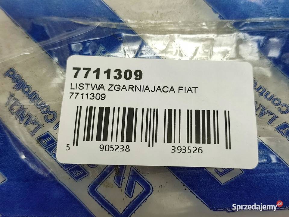 LISTWA ZGARNIAJACA SZYBY WEW PRAWY TYŁ FIAT UNO
