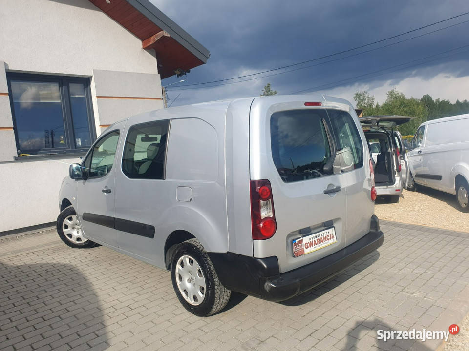 Peugeot Partner 5 2 osobowy long zabudowa gruau srebrny sprzedam