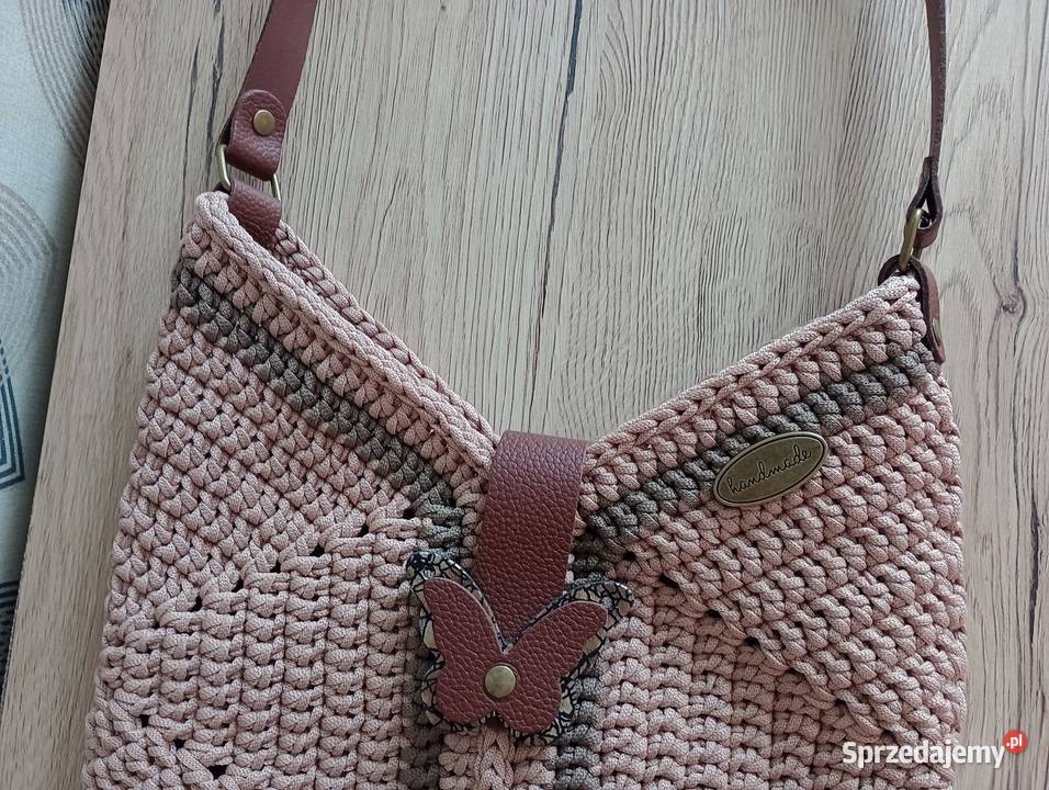 Sznurkowa torebka Handmade lubelskie