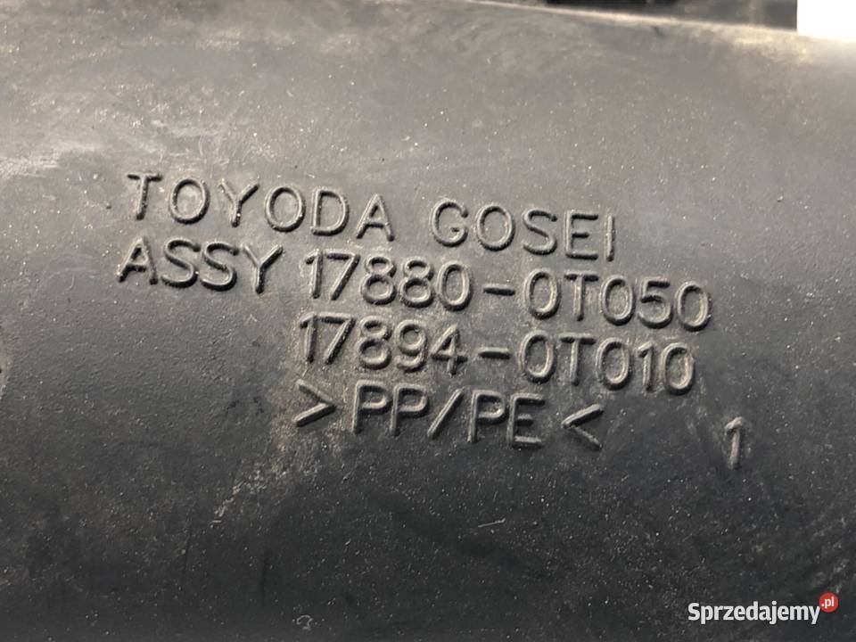 RURA POWIETRZA TOYOTA AURIS II 178800T050 18 99 osobowe sprzedam