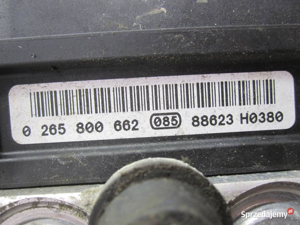 FIAT PUNTO II 05r pompa ABS 0265231997 51801321 Pompy hamulcowe świętokrzyskie Kielce