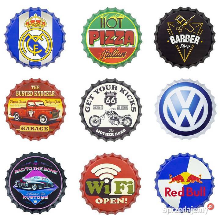 Tabliczka dekoracyjna metalowa PARTS SERVICE Chmielnik