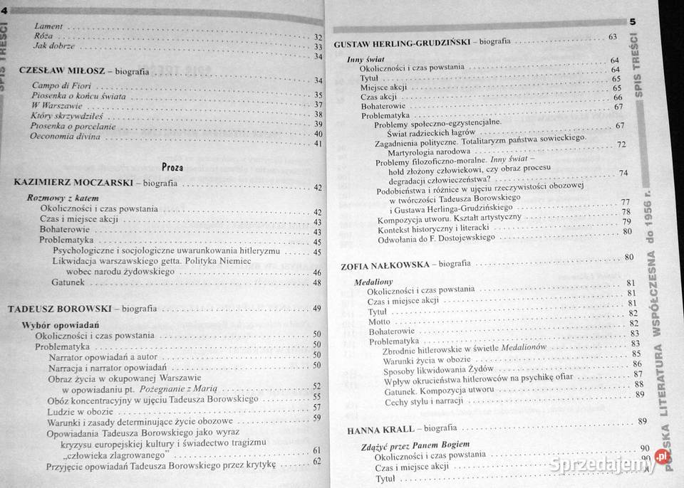 Opracowania lektury i wiersze 7a Polska Chełm
