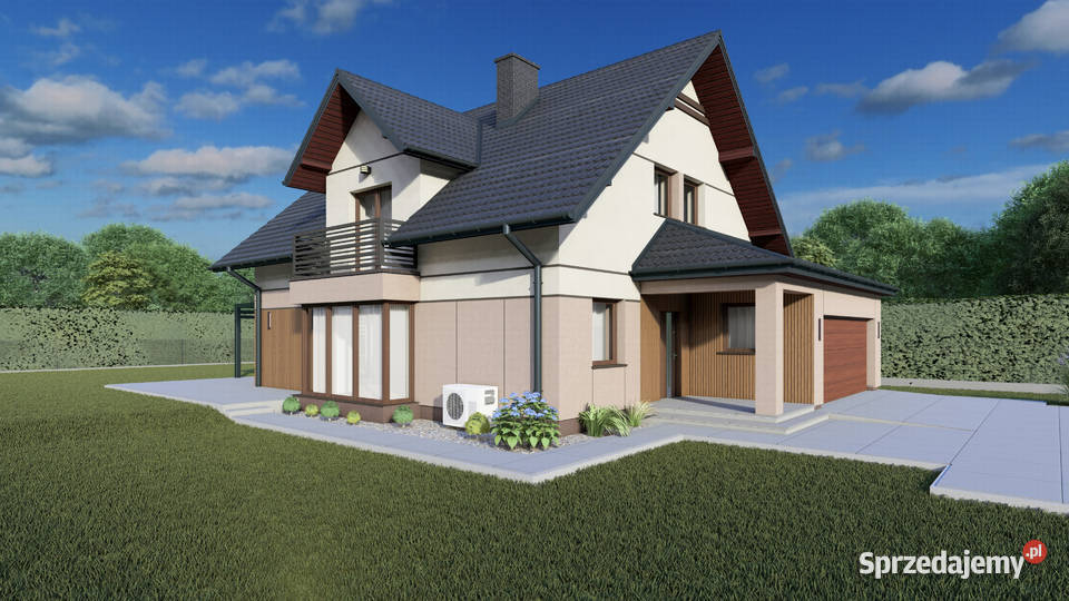Projekty elewacji domów Wizualizacje Białystok sprzedam