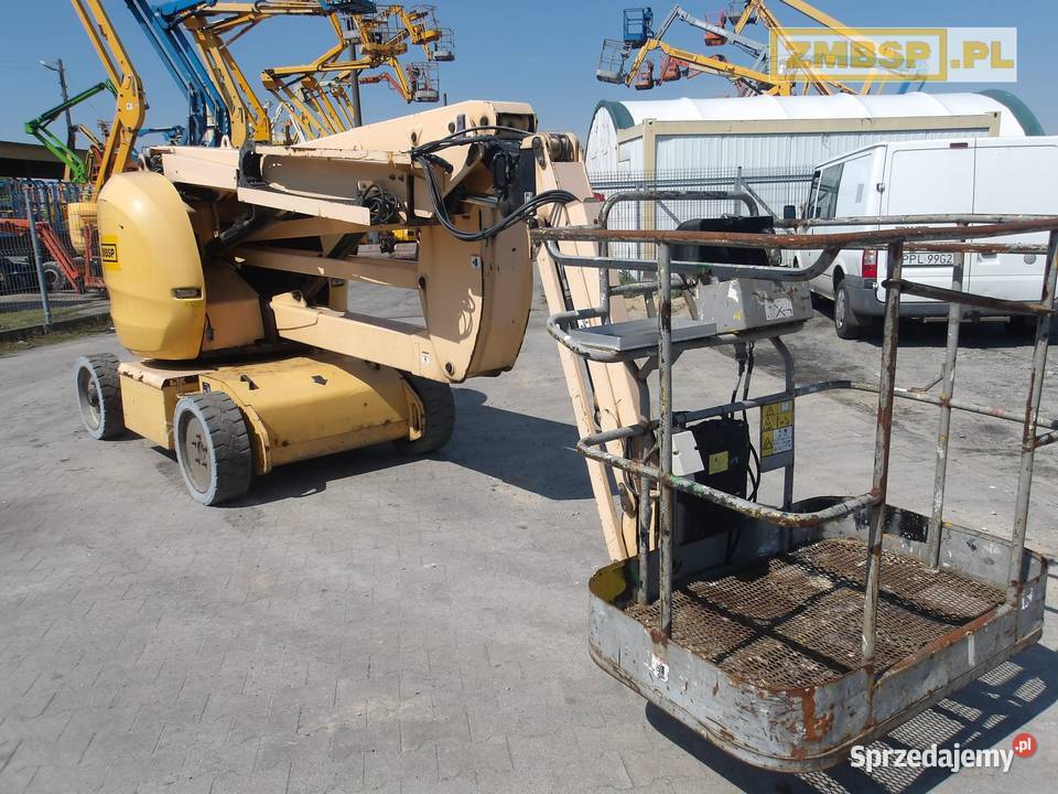 Podnośnik koszowy 15m MANITOU 150 AETJC wielkopolskie Pleszew