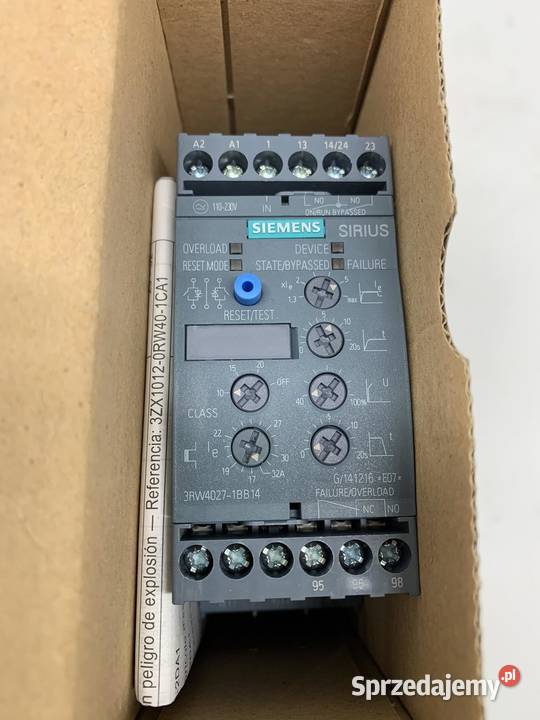 Siemens 3RW40271BB14 Soft Starter Pozostałe Warszawa sprzedam