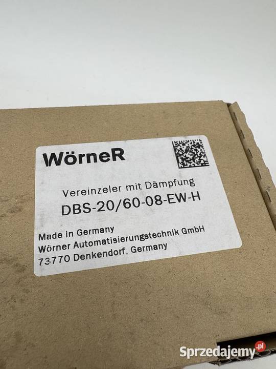 Worner DBS206008EWH Pozostałe