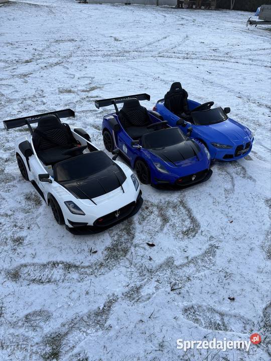 Auta na akumulator Maserati BMW Nowy Tomyśl