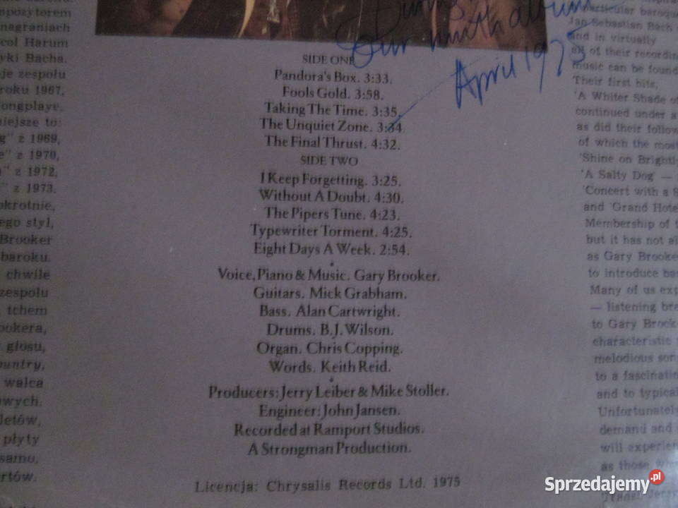 Płyty winylzestaw 4 1 płyta Lublin