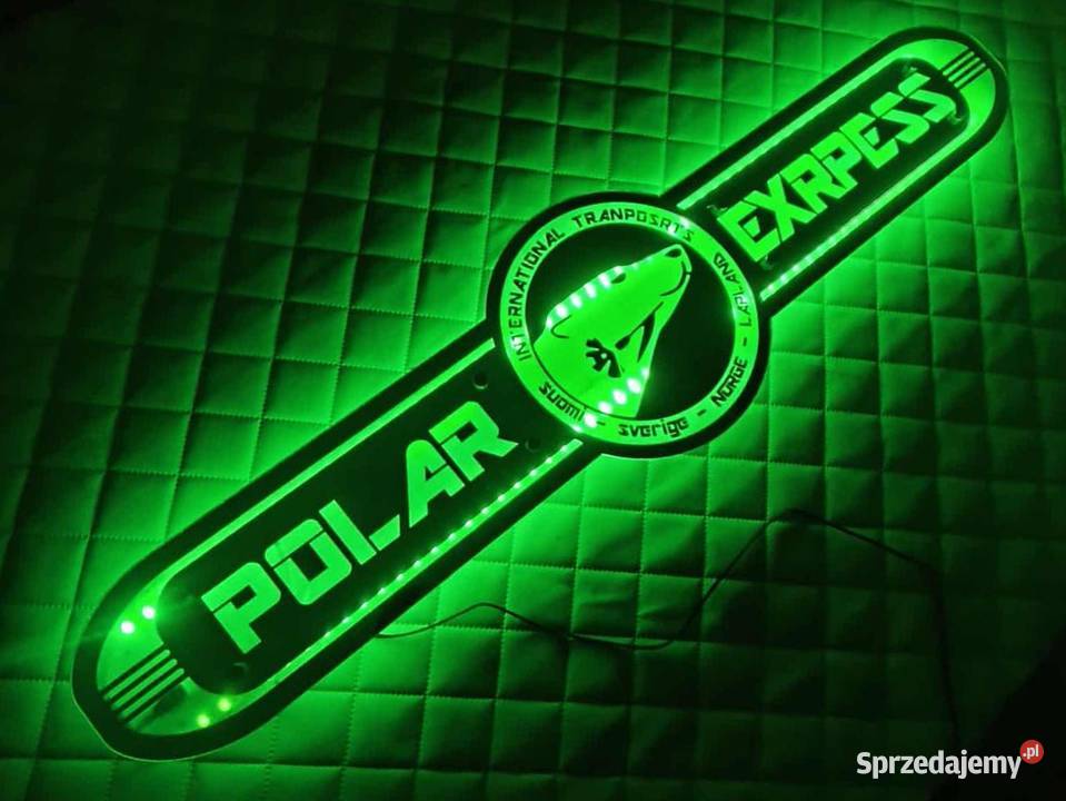 POLAR EXPRES LED mirror 100x25 24v multicolor 3m Tuning wizualny Kobierno