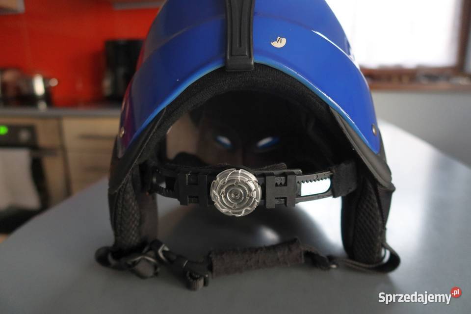 kask narciarski rozmiar M niebieski Narty śląskie