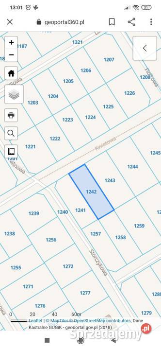 Działka Dorohusk 839 m2 sprzedam