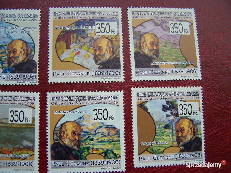 Gwinea 2009 MNH Sztuka Malarstwo Paul Cezanne sprzedam