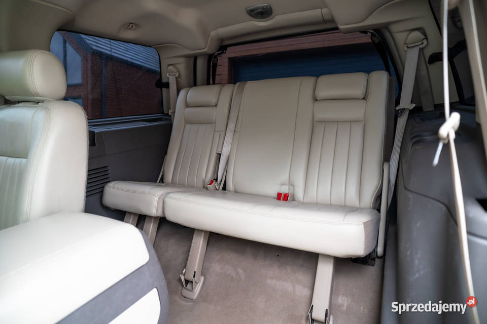 Lincoln Navigator 54 l V8 gaz LPG InTech szary elektrycznie ustawiane fotele Pruszcz Gdański