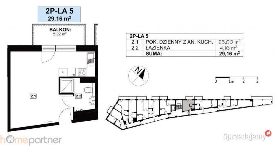 Mieszkanie Międzyzdroje 2916m2 1pokojowe