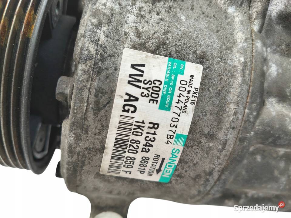 SPRĘŻARKA KLIMATYZACJI Passat B6 Golf V osobowe Chełm