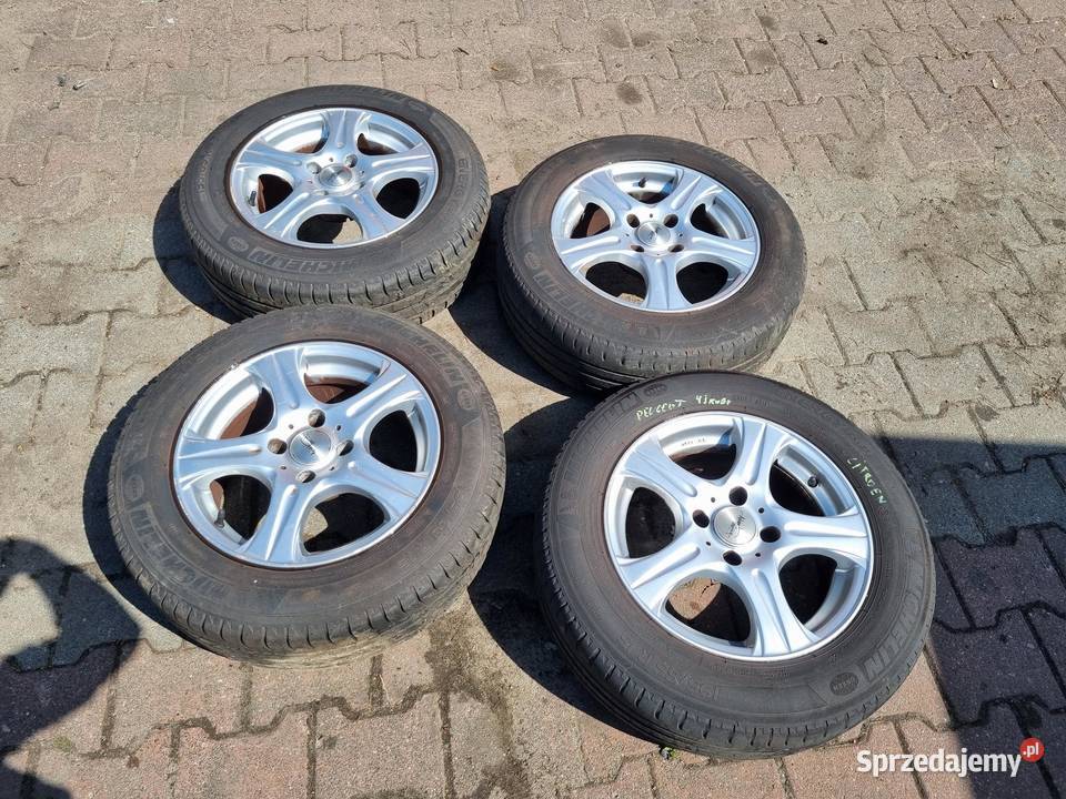 KOŁA FELGI ALUSY OPONY 19565R15 2018r CITROEN Koła