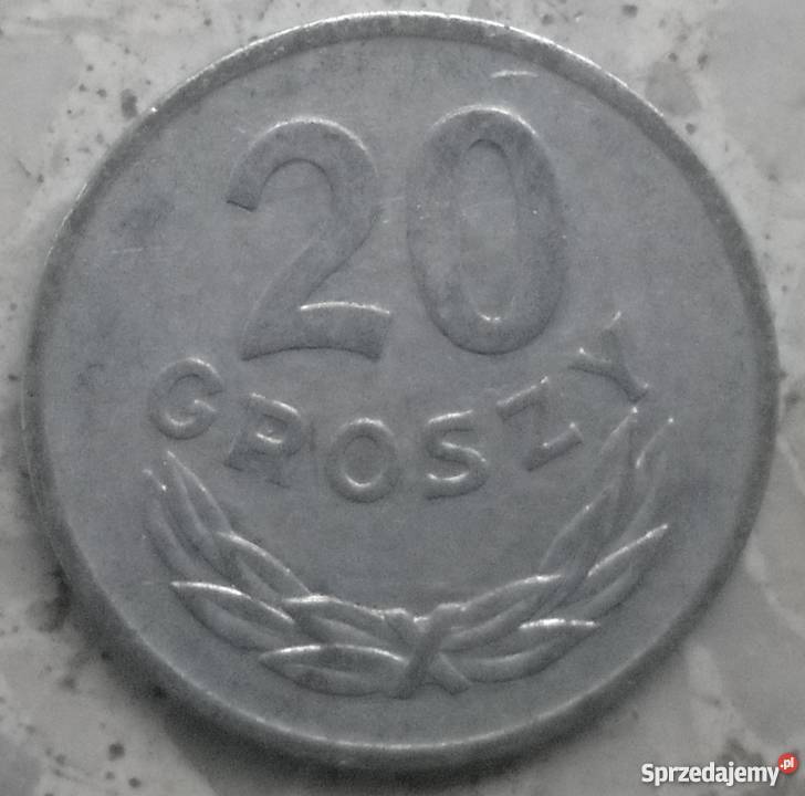 POLSKA20 GROSZY1977 rAL mazowieckie Legionowo