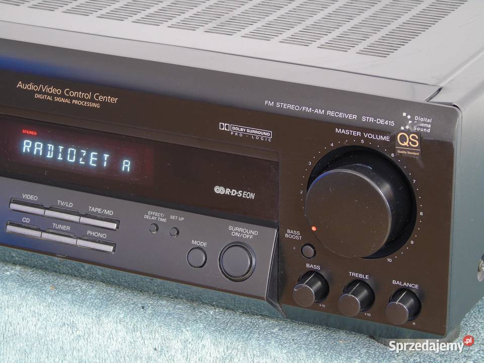 Wzmacniacz z radiem Sony STRDE415 RDS sprawny i Jasło