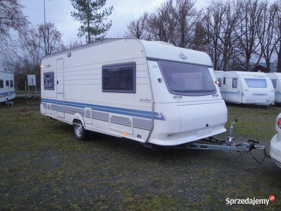 Przyczepa Kempingowa Hobby Excellent 540 wc Kąpino