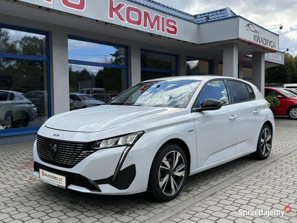 Peugeot 308 16 Hybryda PLUG IN Kamera 360 Perła