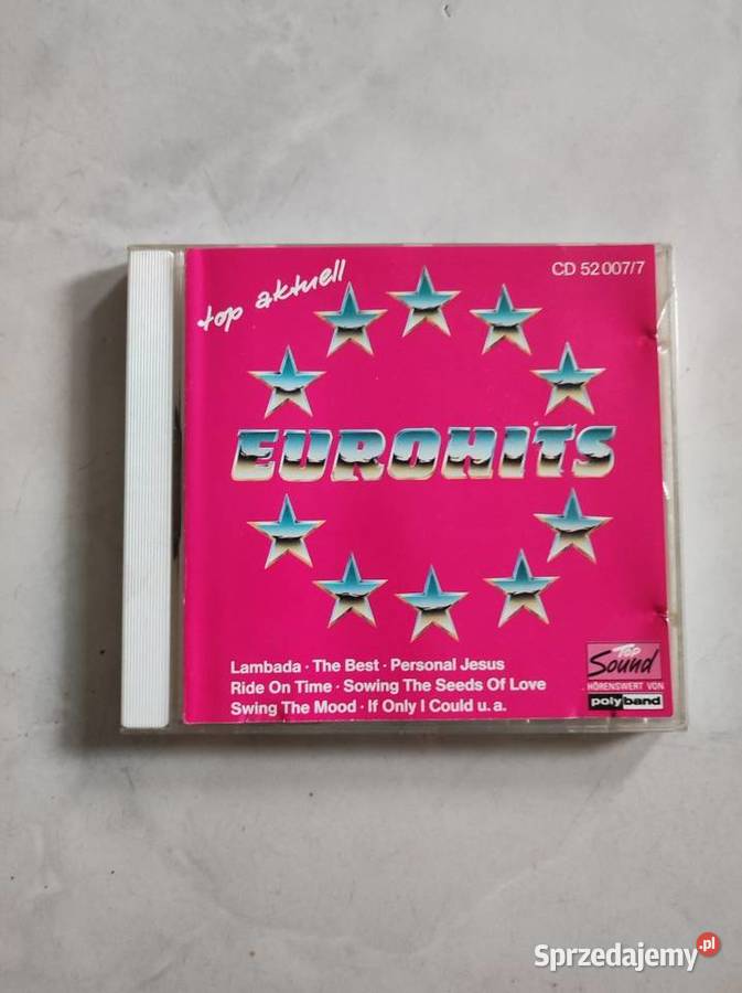 eurohits top sound muzyka płyta cd vintage sprzedam