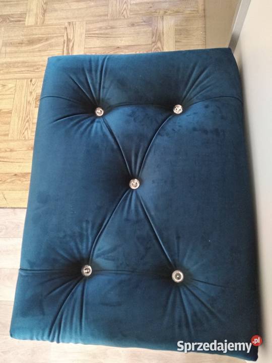 Pufa pikowana w stylu ludwik 48cm Stalowa Wola