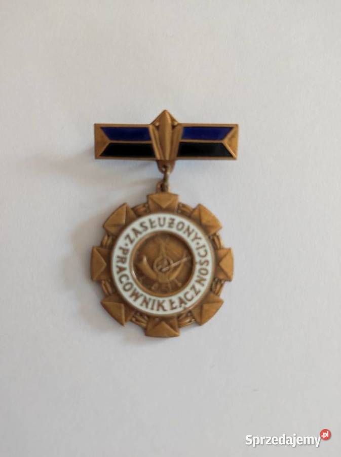 Zasłużony Pracownik Łączności odznaka złota Kielce