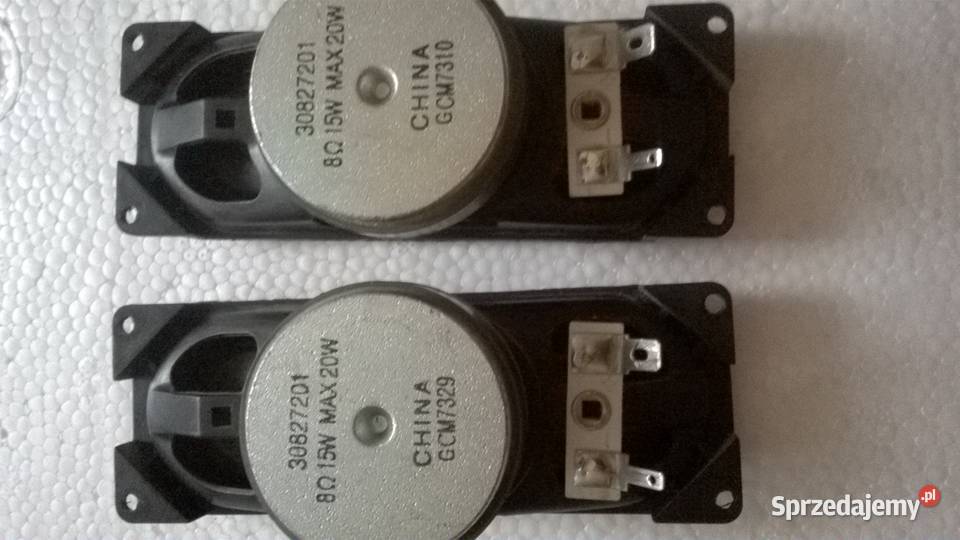 2 głosniki 8 ohm 15 w Elbląg sprzedam
