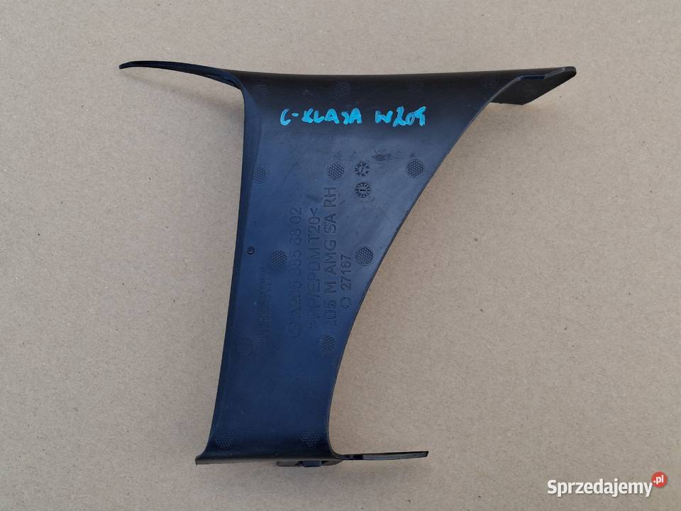 MERCEDES CKLASA W205 AMG WLOT POWIETRZA ZDERZAKA Bieleń
