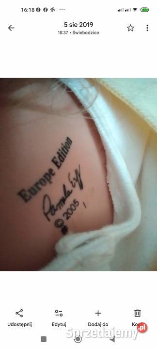 Duża Lalka winylowa Kolekcjonerska sprzedam