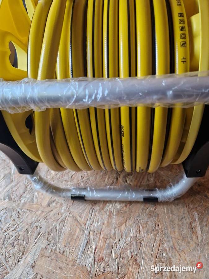 Wąż ogrodowy z wózkiem 12 34 35m BX3246 wielkopolskie