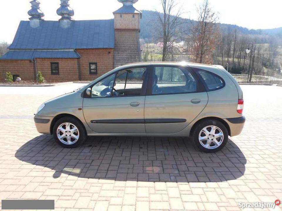 Renault Scenic nieuszkodzony zielony 194000km Grybów
