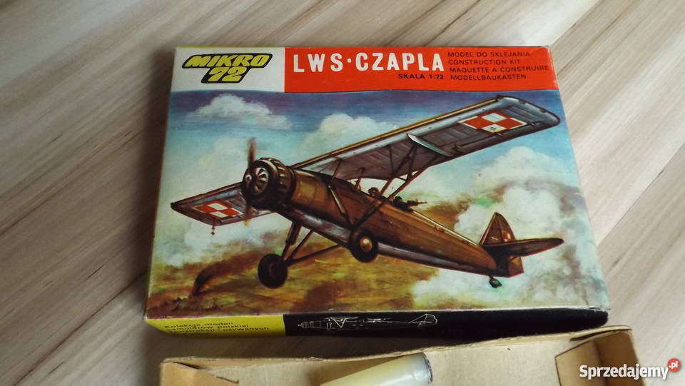 Unikat Model do sklejania LWS CZAPLA z Prlu Grodziczno