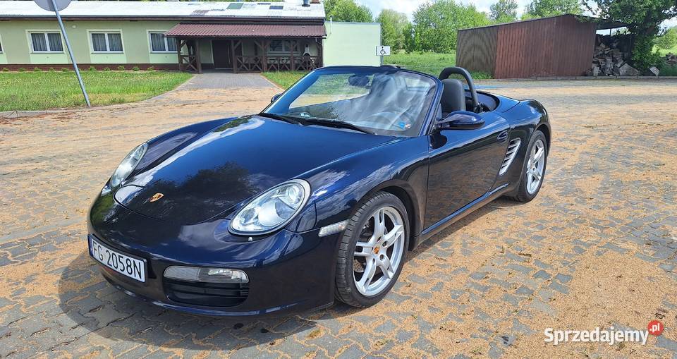 Porsche Boxster 987 27 manual 2005r stan Gorzów Wielkopolski