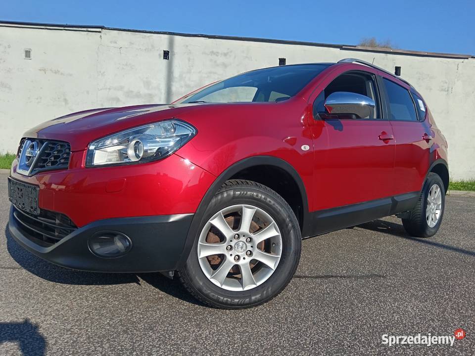 Nissan Qashqai 4x4 skóra panorama bordo metalic Tarnów