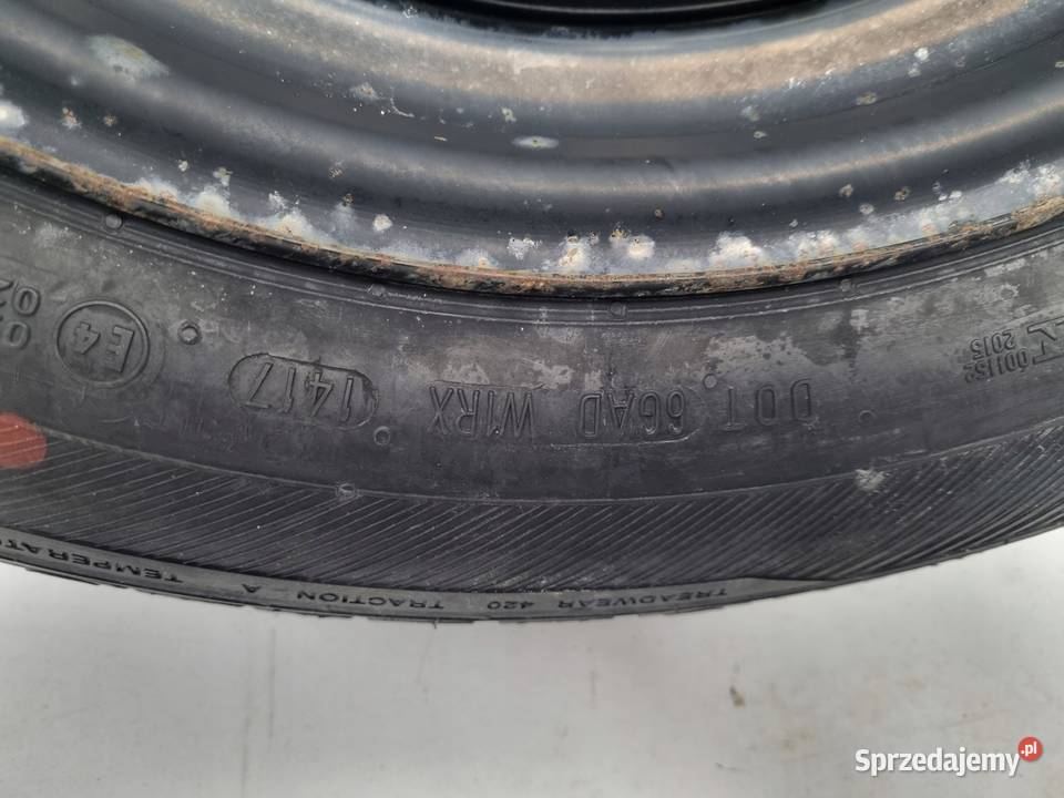 KOŁO ZAPASOWE Renault Clio IV zapas felga 18565 Chełm