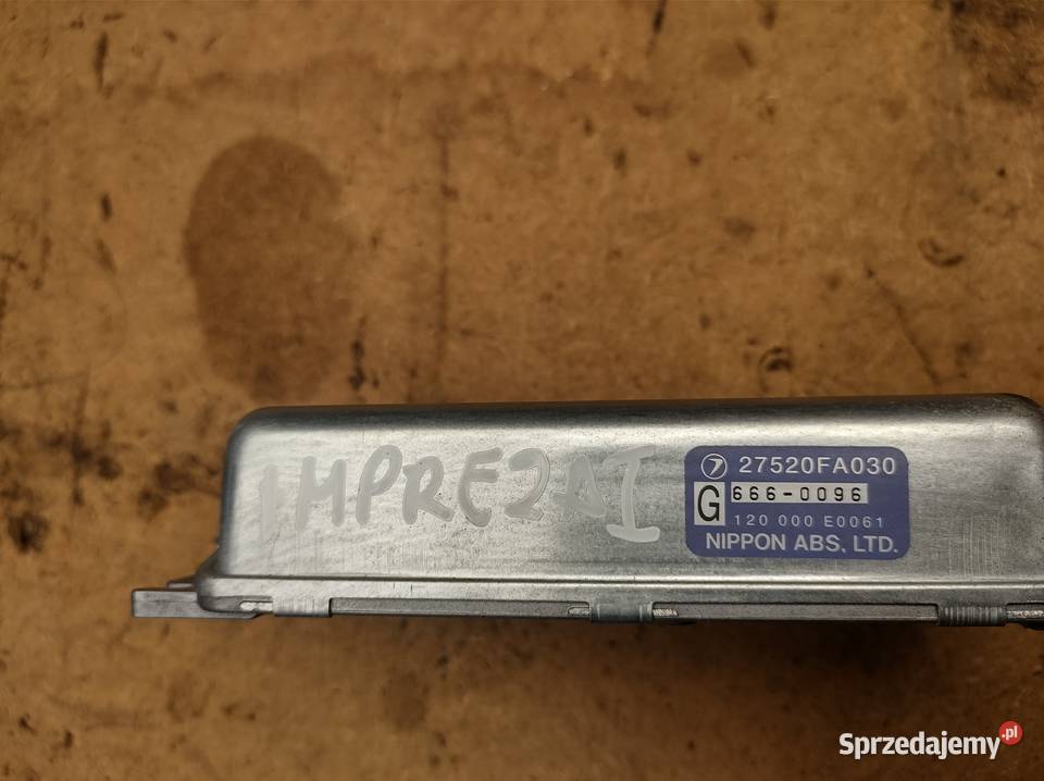 Subaru Impreza I sterownik ABS 27520FA030