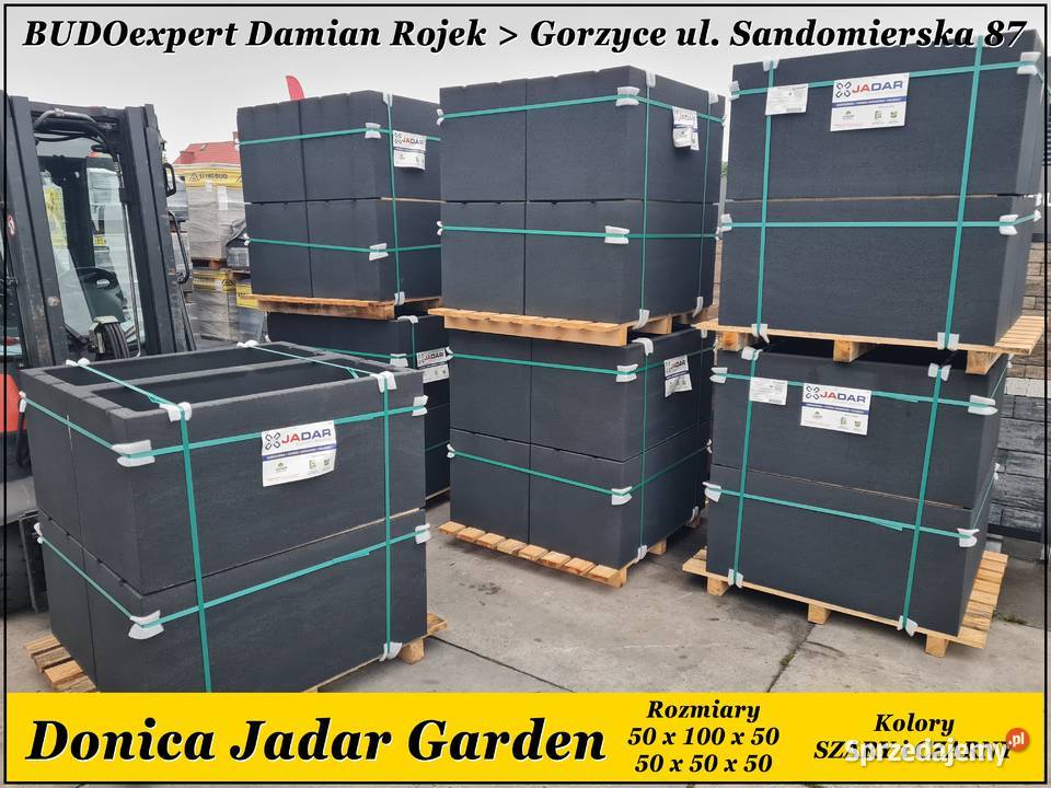 Zestaw 4 sztuk donic Jadar Garden 50x100 kolor Czarny RABAT