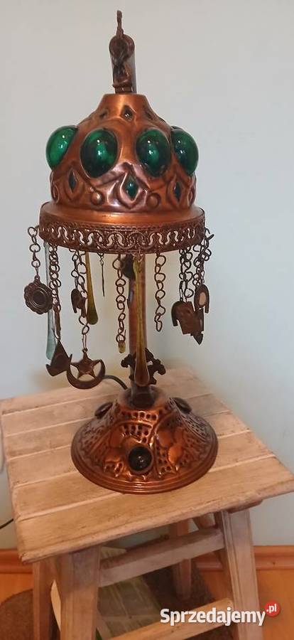 Turecka lampa stołowa