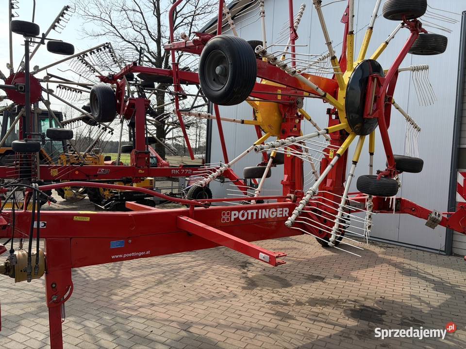 Zgrabiarka 2 karuzelowa Pottinger Euro Top 771 A Myszyniec