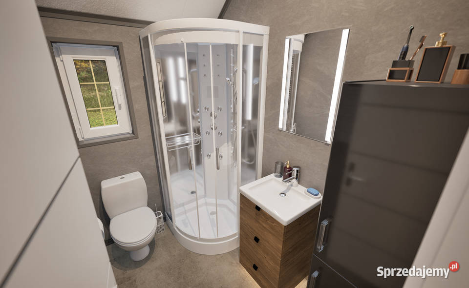 Dom mobilny Pluton całoroczny 35 m2 podkarpackie