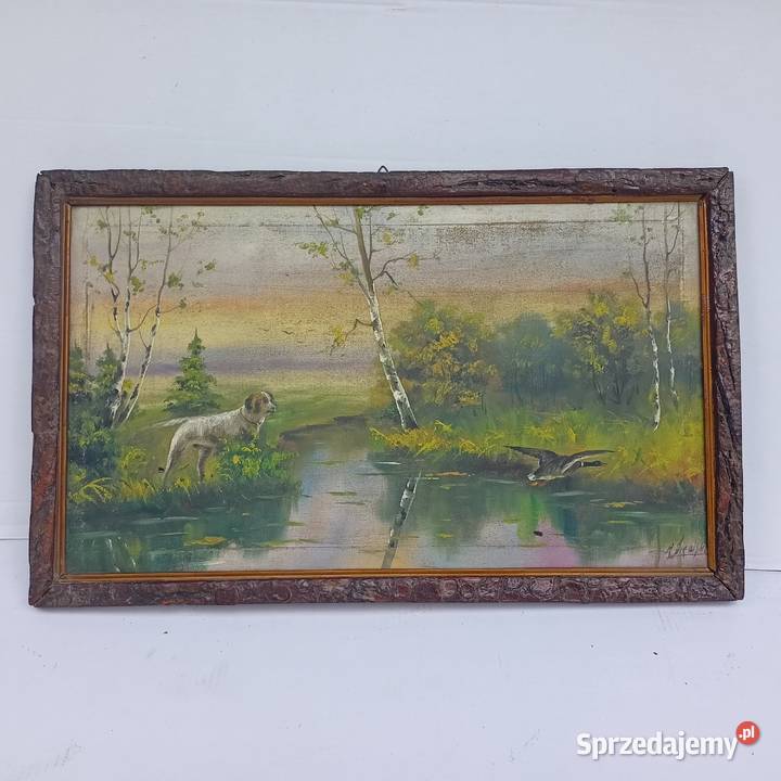 Pejzaż na Płótnie Pies i Natura Zabrze