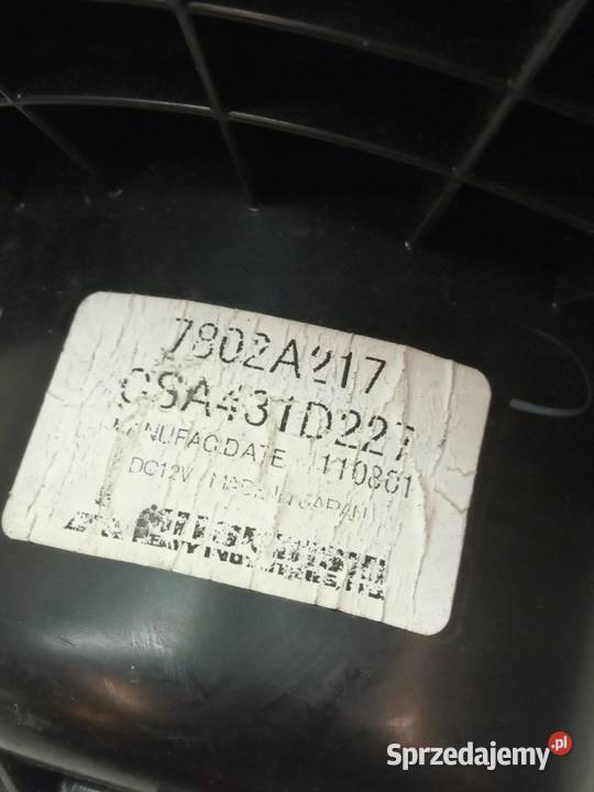 DMUCHAWA NAWIEWU 7802A217 CSA431D227 Mitsubishi