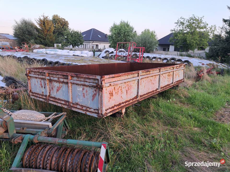 Zabudowa przyczepy 6t wywrot na 3 strony Goszczanów